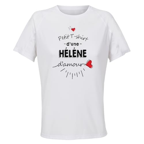 T-shirt respirant polyester Helene Damour évacue la transpiration