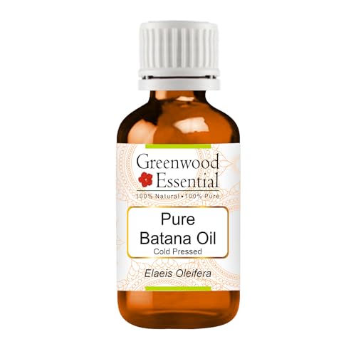 Greenwood Essential Pure Batana Oil (Elaeis Oleifera) Cold Pressed 50ml (1.69 oz)