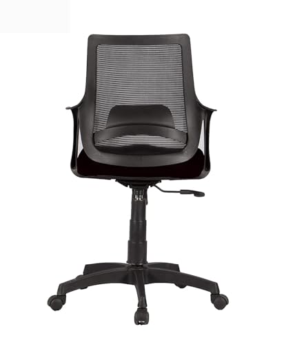 Image of NGFC Ergonomic Office Chair for Work from Home & Study | Height Adjustable Mesh Back Revolving Chair with Tilt Lock Mechanism, High-Comfort Seat, and Sturdy Design - Pack of 1
