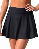 Aqua Eve Women Swim Skirt Tummy Control Swimsuit Skirt High ...