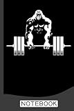 weightlifting gym angry gorilla notebook: daily gym workout and training logbook, the perfect fitness journal and workout planner and tracker, is an exercise and fitness