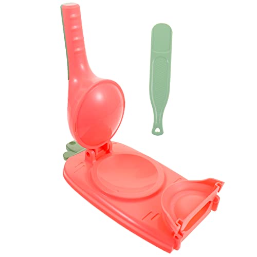 Healifty 1Set Dumpling Making Tool Manual Dumpling Presser with Non Stick Surface for Dumpling Wraps Wontons and Pies Kitchen Gadget for Easy Pressing and Cleaning