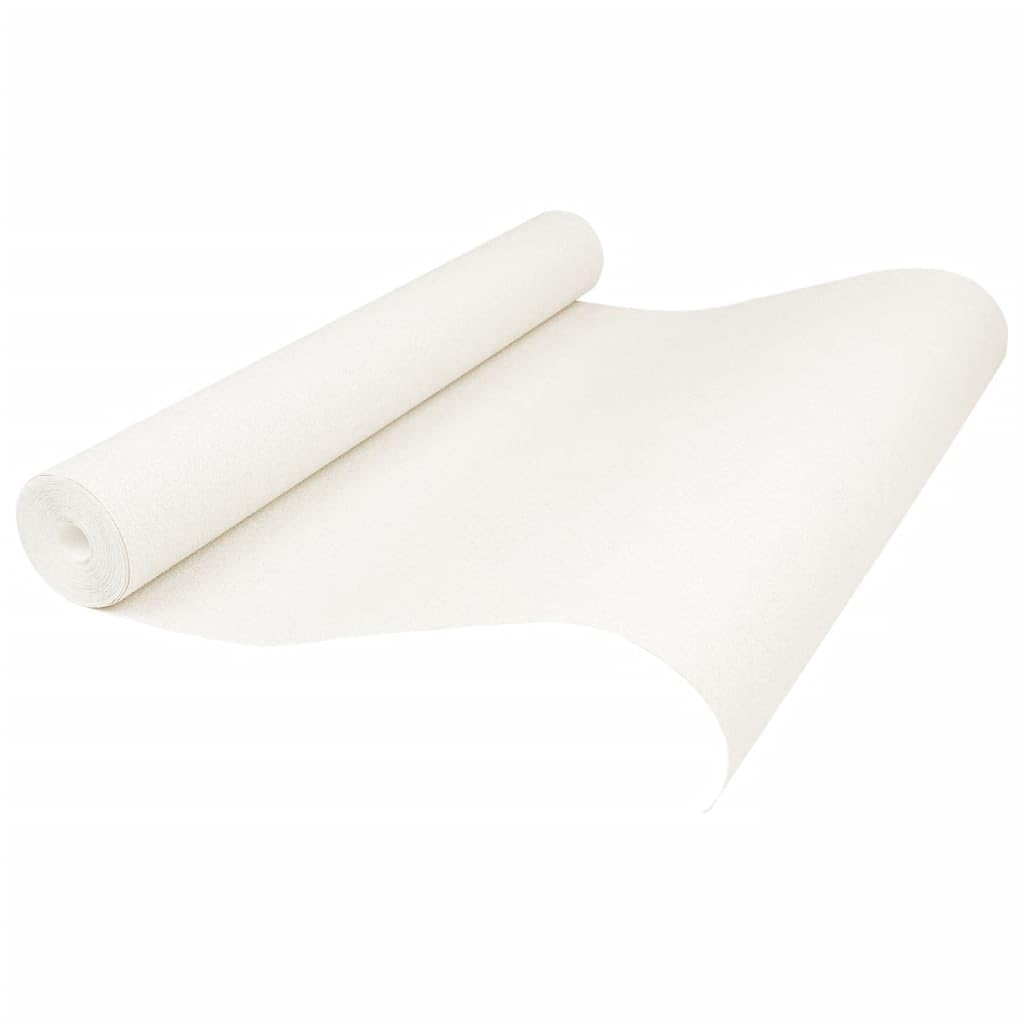 10x0,53m Vlies Tapete 3D Einfarbig Creme