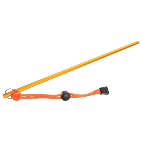 BELLIFFY Varilla de Buceo de Aleación de Aluminio Dorada Multifuncional Cordón, Sonda Subacuática Ligera para Deportes Acuáticos y Accesorios de Buceo al Aire Libre, 1 Unidad