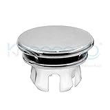 Die normale Überlauffunktion bleibt im Waschbecken erhalten