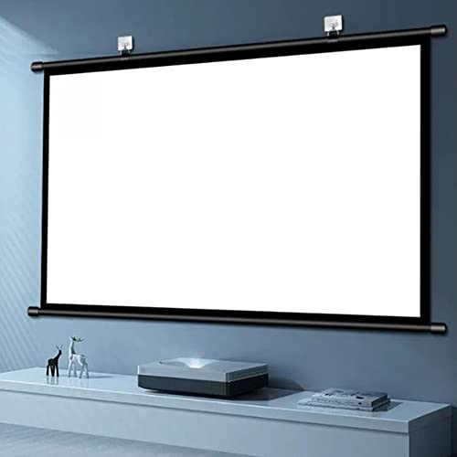Pantalla de proyección manual de 60 pulgadas, formato 16:9