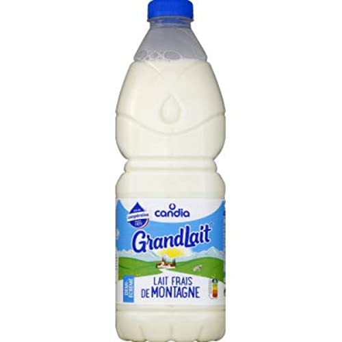Candia Lait Frais Demi-Écrémé et Pasteurisé, 2L