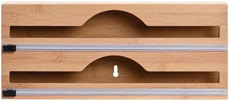 Distributeur Mural Film Alimentaire et Papier Aluminium - Déroule...