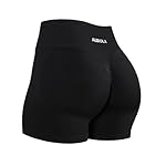 AUROLA Influence Workout Shorts for Women,2.5 3.5 4.5 5.5 6.5 No Roll Up Squat Proof Scrunch Seamless Compression Gym Short