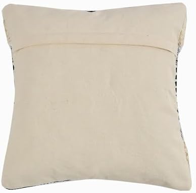 Furnistitchs Premium Decorative Throw Cushion Pillow Cover Boho Home Decor - Living Room Bedroom Couch Sofa Cushion Covers 16 inch x 16 inch (2, Black Kites)