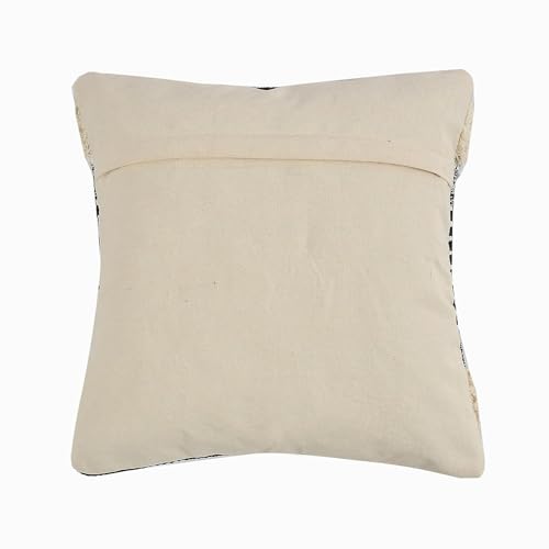 Furnistitchs Premium Decorative Throw Cushion Pillow Cover Boho Home Decor - Living Room Bedroom Couch Sofa Cushion Covers 16 inch x 16 inch (2, Black Kites)