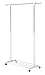 Whitmor Deluxe Adjustable Garment Rack - Rolling Clothes Organizer - White and Chrome