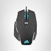 Corsair M65 RGB Ultra Tunable FPS Gaming Mouse Marksman 26,000 DPI Optical Sensor, Optical Switches, AXON Hyper-Processing Technology, Sensor Fusion Control, Tunable Weight System - Black