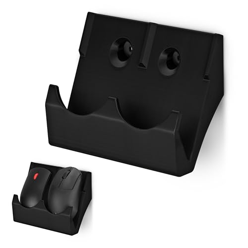 Support mural double pour souris pour garder votre bureau bien rangé au quotidien