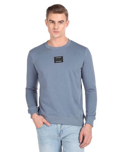 Image of Arrow Men's Cotton Round Neck Sweatshirt