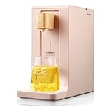 ★ Materiales de alta calidad: para garantizar la salud del agua potable, todos los materiales en contacto con el agua son materiales aptos para alimentos, dispositivo de calentamiento de acero inoxidable 304, silicona de grado alimenticio, etc., para que el agua potable sea más segura. Garantía.