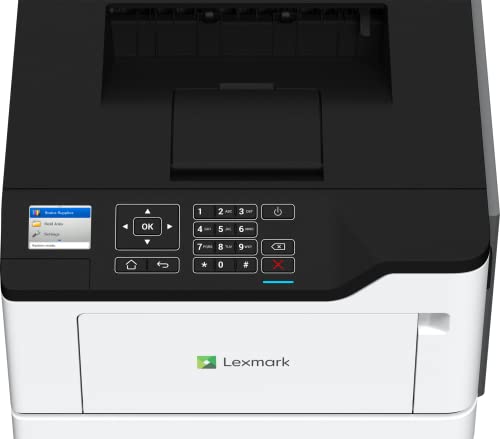 Lexmark Ms521Dn Monochrome Laser Printer For Office, Two-Sided Duplex Printing, Print Speed 46 Ppm, 2.4 Inch Lcd Display, 1200 Dpi, Black/Grey (36S0300) #TOP5