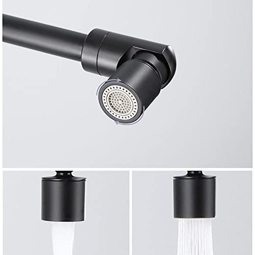 Grifo giratorio para fregadero de cocina plegable contra espacios cortos 5