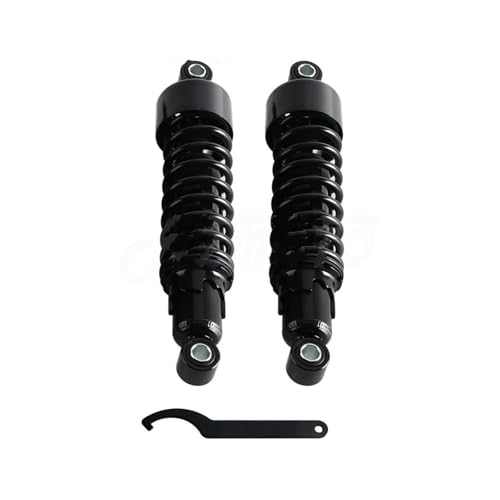 Amortisseur arrière 298mm réglable noir pour moto XL883C XL1200C