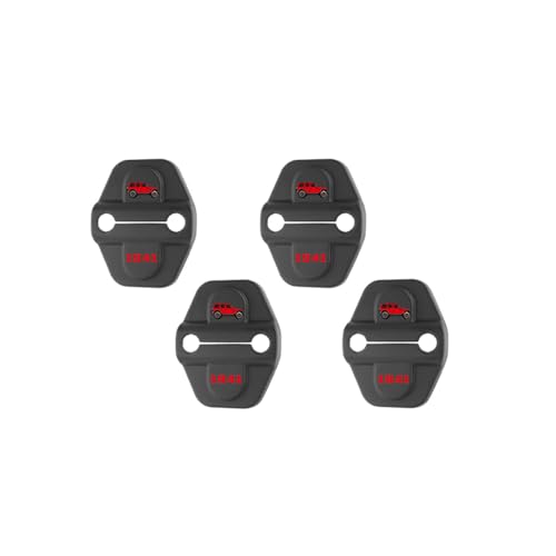 GUIILAN Car Door Lock Decoration Protector Latches Cover Compitable with