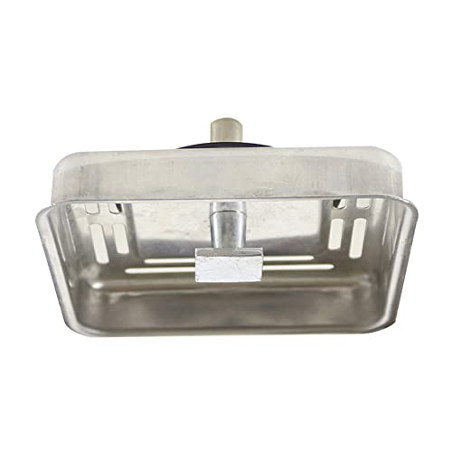 Colador cuadrado para fregadero de cocina acero inoxidable miniatura 4
