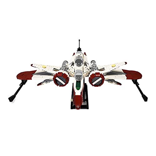 ITop Technik Raumschiff Modell, ARC-170 Interstellarer Kampfflugzeuge Bausteine Bausatz 1654 Teile Klemmbausteine Set… – Bild 4