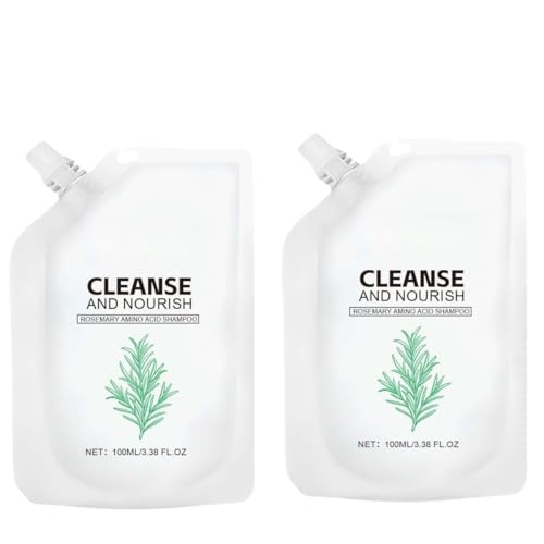 Shampoing aux acides aminés de romarin pour un cuir chevelu frais au quotidien