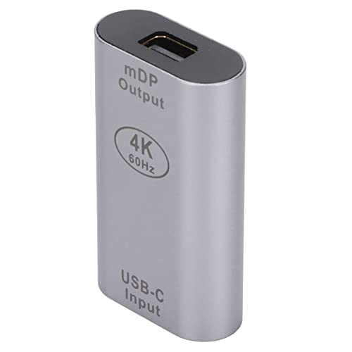  Convertitore da Tipo C a DisplayPort, Convertitore Audio Portatile da Tipo C a DP Audio Video Originale per Presentazioni per l\'insegnamento in Classe