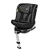 Foppapedretti Seggiolino Auto Iturn I-Size, Seduta Girevole a 360°, per bambini da 40 a 150 cm di altezza, 0-12 anni, conforme ECE R129, Fissaggio Dualfix (Isofix e non), Safe Body Protection, Nero immagine