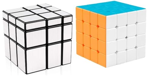 Toy Arena Store Toy Arena Cube Combo of Pyramid, Megaminx,Silver - Image 6