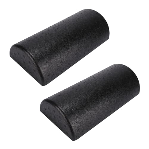 Alipis 2pcs Epp High Density Yoga Column Foam Rollers para masaje muscular y terapia física, cilindros para fitness de cuerpo completo y espalda