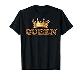 King Queen Leopard Print Tee Shirts Gifts Ideas