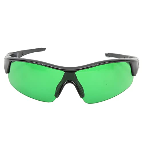 Ausla Grow Room-Brille, HPS Lighting LED-Lichtschutz-UV-Schutzbrille für Zimmerpflanzen (GREEN)
