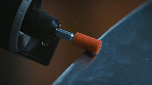 Dremel 8153 Korund-Schleifspitze - Zubehörsatz für Multifunktionswerkzeug mit 3 Schleifspitzen 4,8mm zum Schärfen, Glätten und Schleifen von Metall, Gussteile, Schweißverbindungen, Nieten und Rost