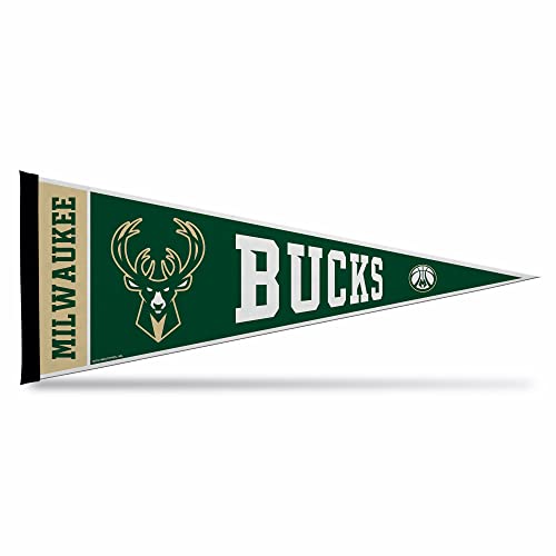 Image of Rico Industries NBA Basketball 12 inch x 30 inch Felt Wall Decor Pennant - Great for Home /Bed Room /Man Cave Decor