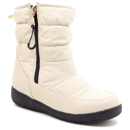 [�m�[�X�f�[�g] ���f�B�[�X �E�B���^�[�u�[�c �T�C�h�W�b�v ���]���X�p�C�N �h�� �h�� MTA-25740 (BEIGE, ���{�̌C�̃T�C�Y���@, ��l, ���l, 24.0 cm)