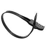 SUPVOX Tragbares Fahrradschloss mit Kabelbinder Design Diebstahlschutz für Mountainbike Straßenrad...