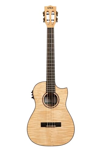 Kala Brand Music Co., 4-String Ukulele, Right, Maple, Baritone (KA-ASFM-B-CE_W/Bag) - Image 2