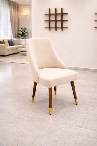 Image of WOODEN SPACE Wooden Dining Table with Nano Composite Marble Top & Solid Wood Base (Modern Vento Grey, 4 Seater, Modern Vento)