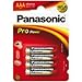 Produktbild Panasonic Pro Power Batterie Micro AAA LR03PPG - 4 Stück