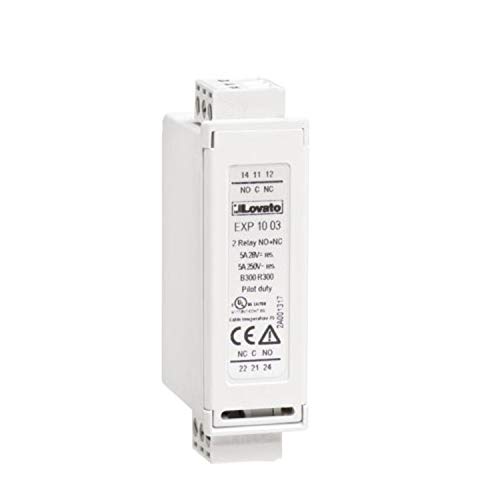 Module d'expansion 2 sorties relais Lovato Electric EXP1003 nominale 5A 250 Vac pour encastré