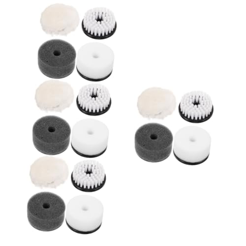 FRCOLOR 4 Series Accesorios Betún para Zapatos Limpiador De Zapatos Pulidores Cuidado Pulido Aplicador Cepillo De Limpieza Cepillo para Limpiar Zapatos Cepillo para Cuero De 4 Piezas x 4