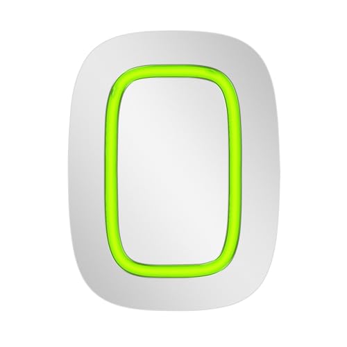 Ajax AJ-Button-W - Botón de Emergencia inalámbrico Blanco para Sistema de Alarma Ajax