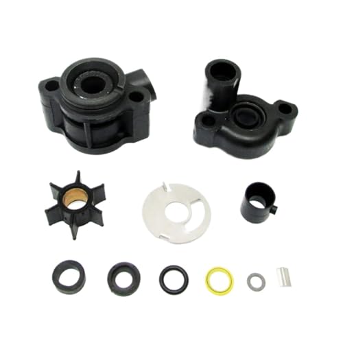 Kit de turbine de pompe à eau pour réparer refroidissement moteur hors-bord 4 à 9,8HP