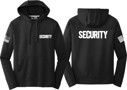 Mens Performance Security Fleece Pullover Hoodie Sweatshirt