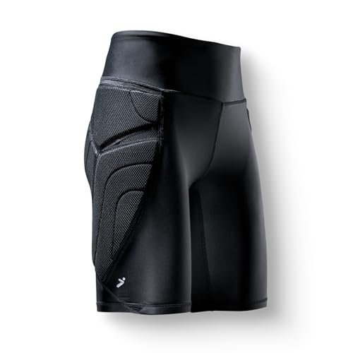 Storelli Women's BodyShield GK Sliders, Performance Soccer Shorts, UV Resistant, Impact Protection, Sweat-Wicking
