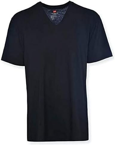 Maglietta Intima Uomo Bianca Hanes Maglietta Intima Da Uomo Con Blocco Del Sudore, Maglietta Bianca Con Scollo A V, Confezione Da 3 Magliette Con Blocco Del Sudore, Maglietta Per Bloccare Il Sudore
