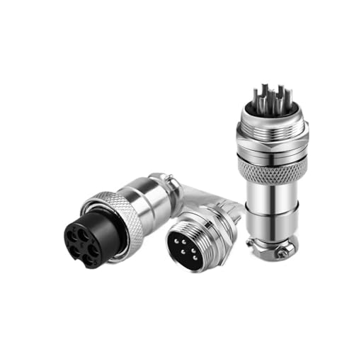 Conector GX16 3 pines para reparación de cables en CNC y herramientas de taller