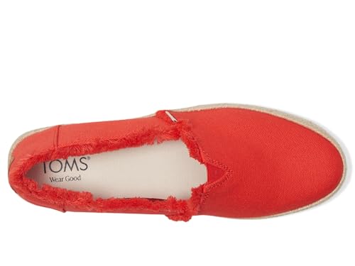 Image of TOMS Women's Valencia Platform Espadrille, Textile Upper, OrthoLite Insole