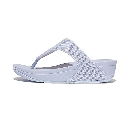 Image of FitFlop Women's LULU Suede Toe-Post Sandals | Lightweight Summer Walking Sandals with Cushioned Comfort, Arch Support & Grip